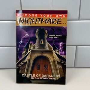 Choose Your Own Nightmare 4 Castle of Darkness R.A. Montgomery 1995 Vintage Book